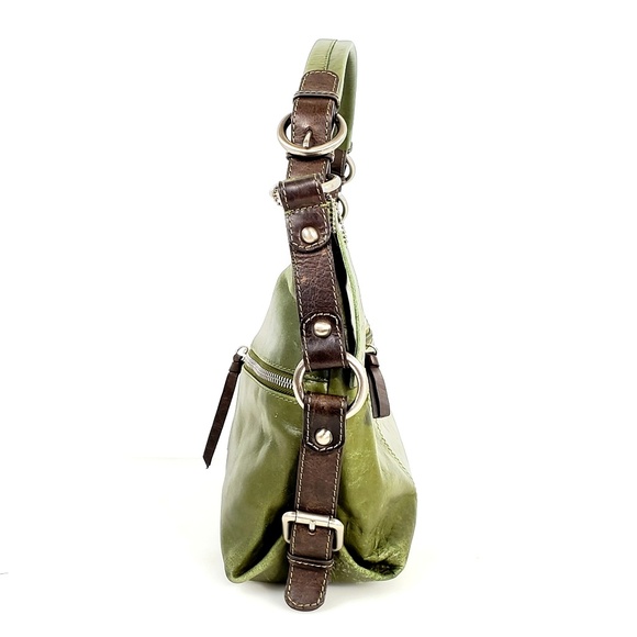 Noni Bossi Augergine Italian Leather Hobo - Picture 3 of 6